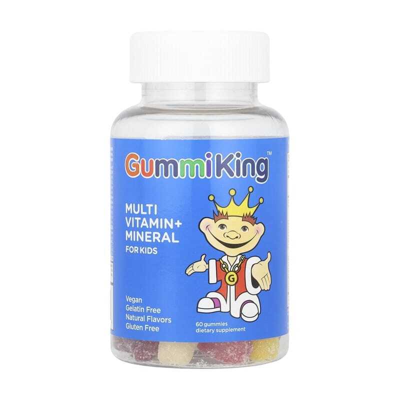Multivitaminen en mineralen voor kinderen GummiKing (60 gummies)