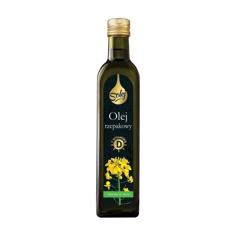 Koolzaadolie met vitamine D, koudgeperst Oleofarm (250 ml)
