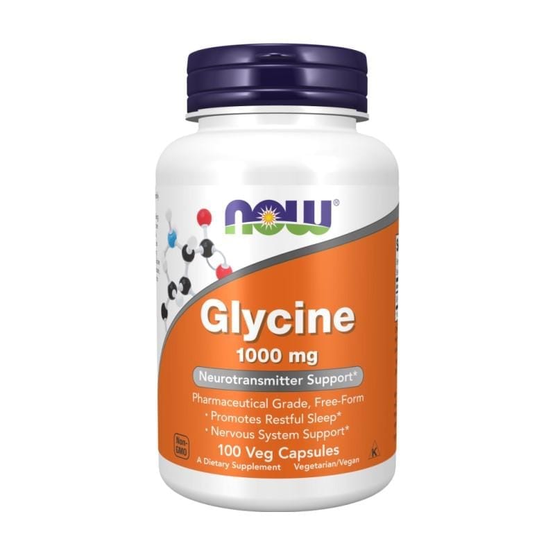 Glycine NOW, 1000 mg (100 capsules)
