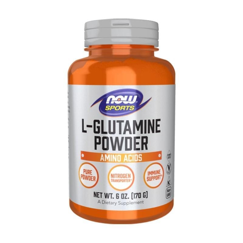 L-glutamine poeder NOW (170 g)
