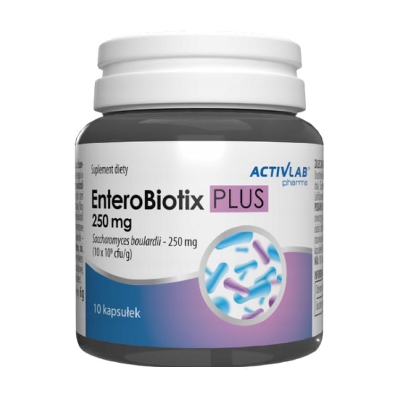 Saccharomyces boulardii EnteroBiotix Activlab, 250 mg (10 capsules)
