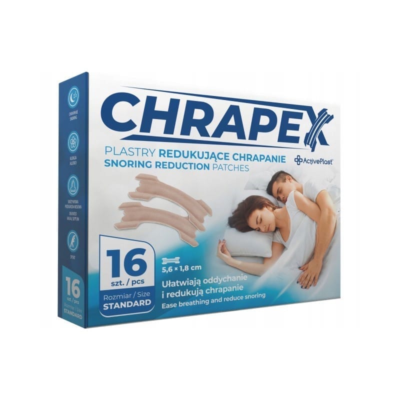 Anti-snurkpleisters CHRAPEX (16 stuks)