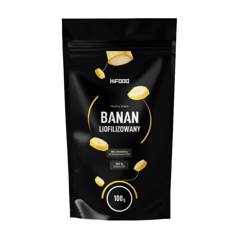 Bananenringen – gevriesdroogd HiFOOD (100 g)