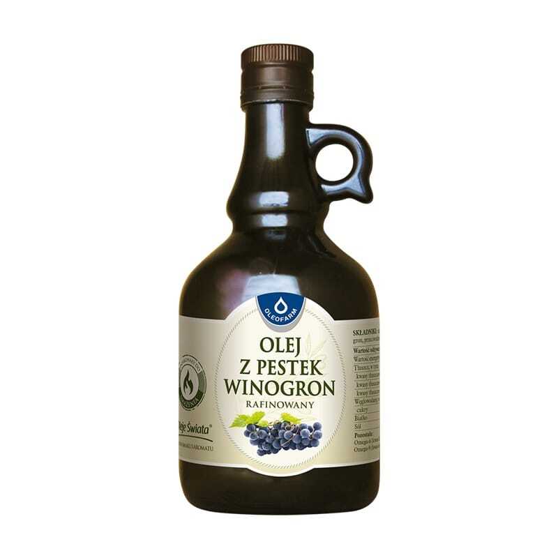 Druivenpitolie, geraffineerd Oleofarm (500 ml)