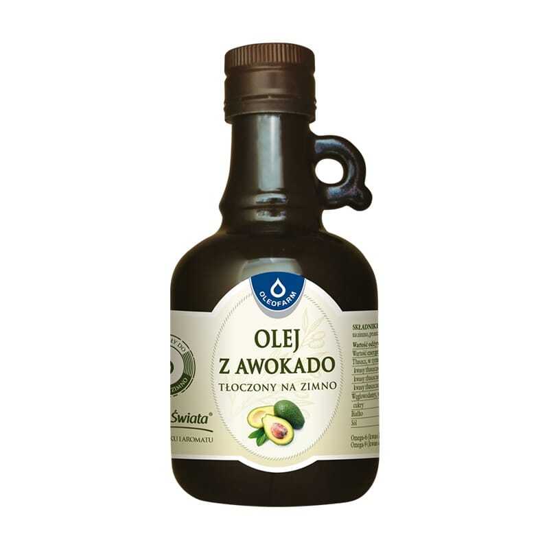 Avocado-olie, koudgeperst Oleofarm (250 ml)