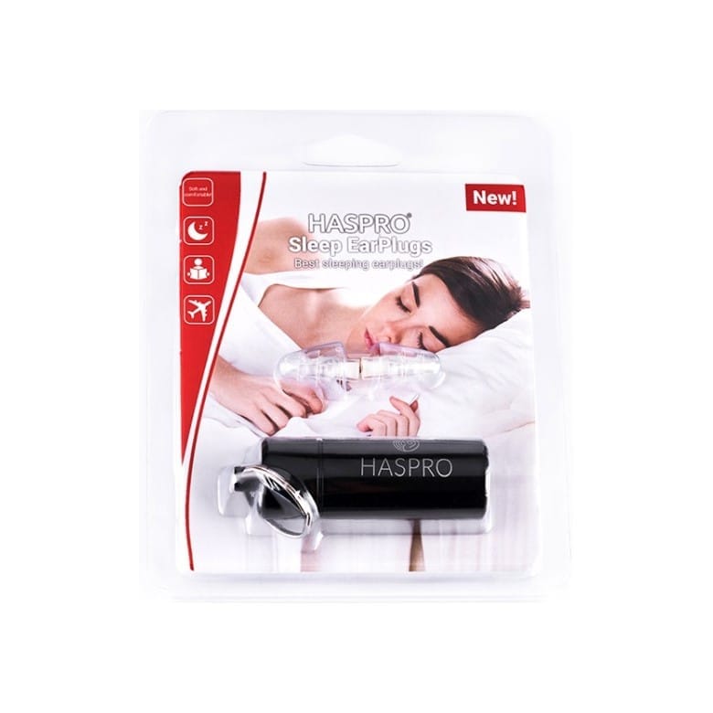 Oordopjes voor slapen – siliconen Sleep Haspro (1 paar)