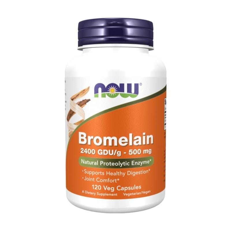 Bromelaïne NOW, 500 mg (120 capsules)