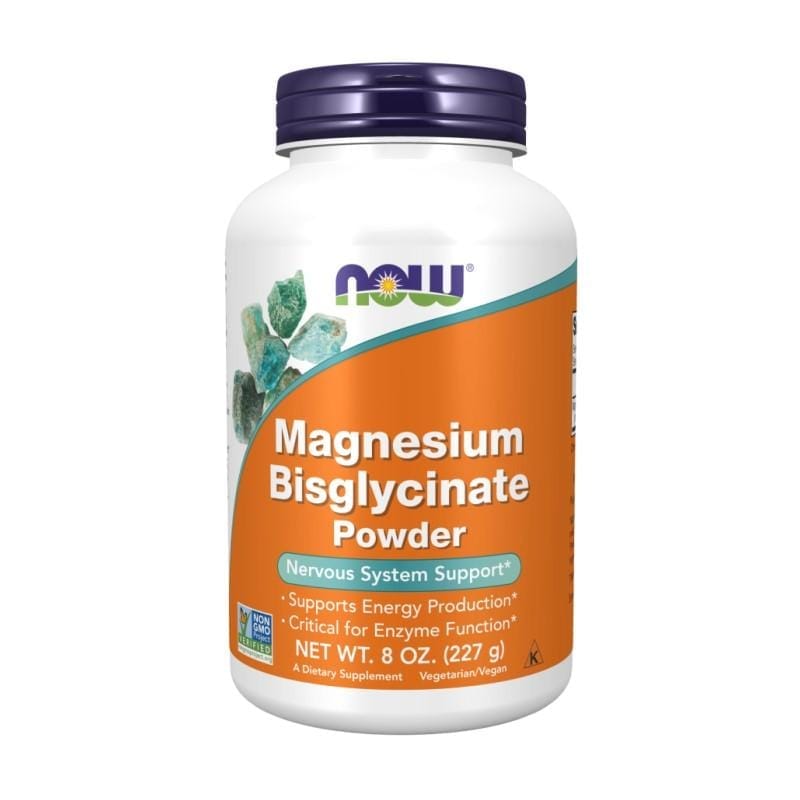 Magnesiumbisglycinaat poeder NOW (227 g)