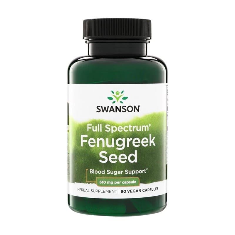 Fenegriek Swanson, 610 mg (90 capsules)