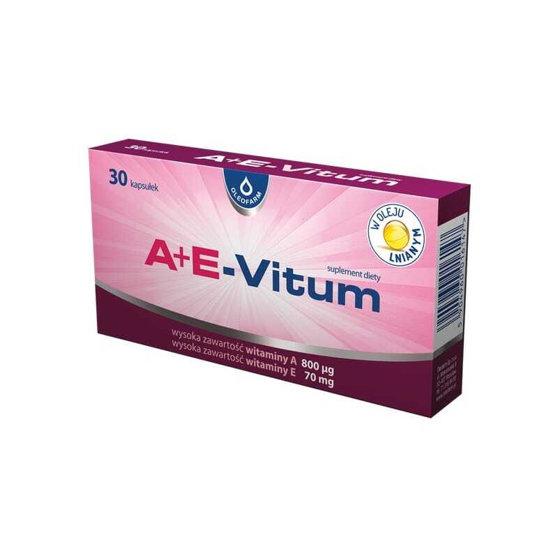 Vitaminen A en E Oleofarm (30 capsules)