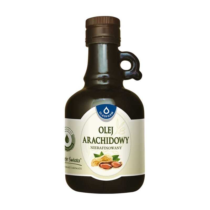 Ongeraffineerde arachideolie Oleofarm (250 ml)
