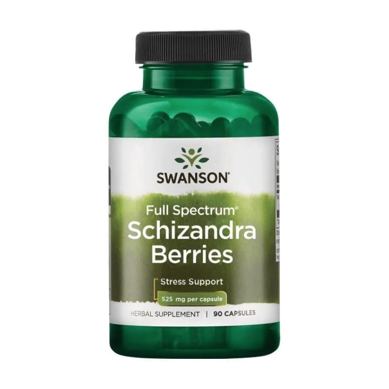 Schisandra Swanson, 525 mg (90 capsules)