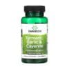 Kurkuma, knoflook en cayennepeper Swanson (60 capsules)