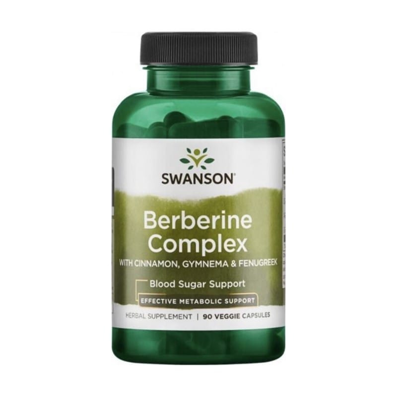 Berberinecomplex met kaneel Swanson (90 capsules)