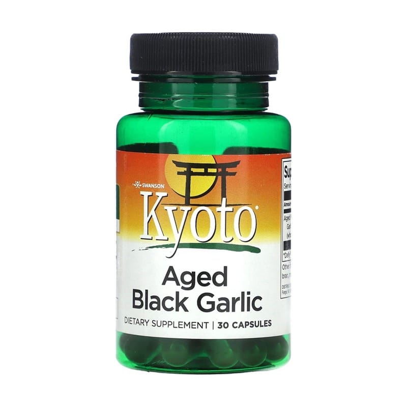 Zwarte knoflook Swanson, 650 mg (30 capsules)