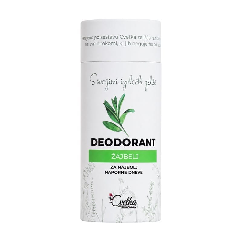 Biologische kruidendeodorant Salie voor sporters Cvetka (50 ml)