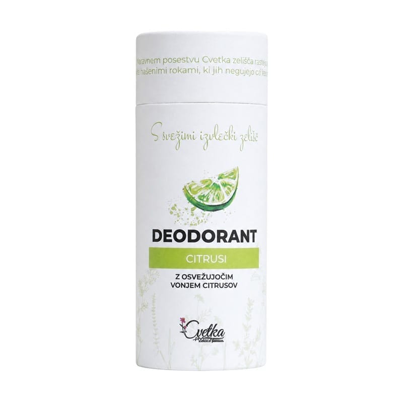 Biologische kruidendeodorant Citrus Cvetka (50 ml)