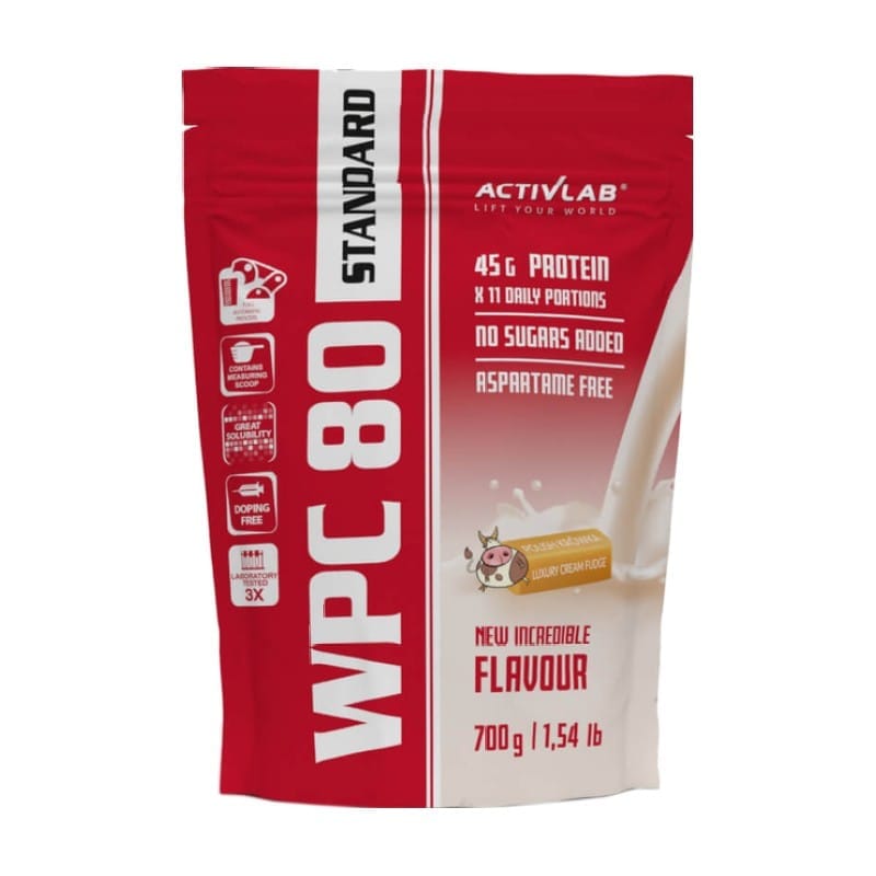 WPC 80 Standard proteïne met karamelsmaak Activlab (700 g)