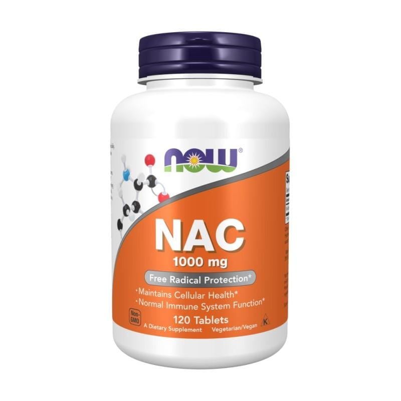 NAC NOW, 1000 mg (120 tabletten)