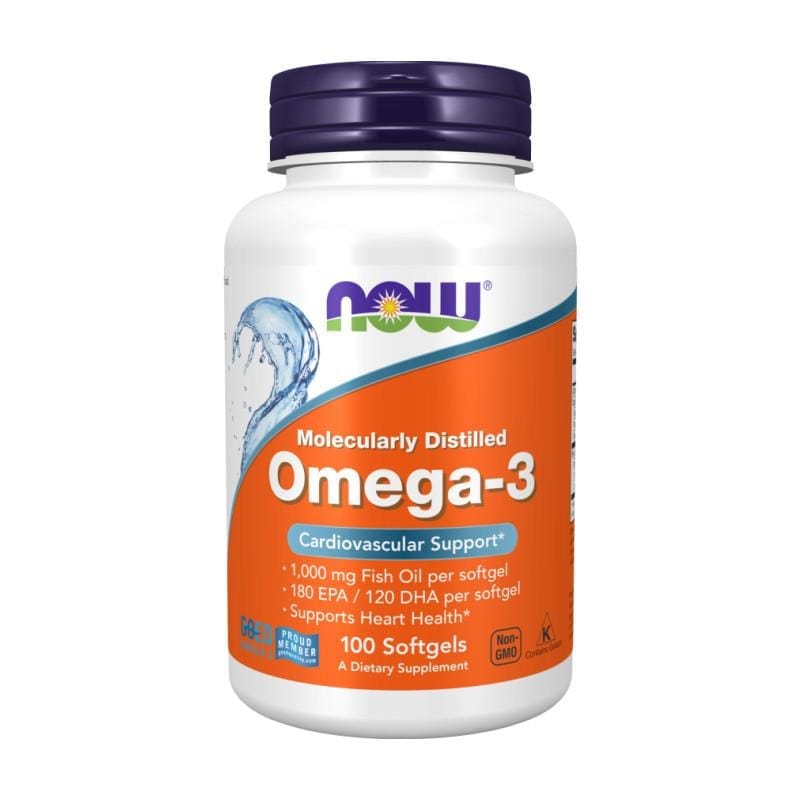 Omega 3 NOW, 1000 mg (100 softgels)