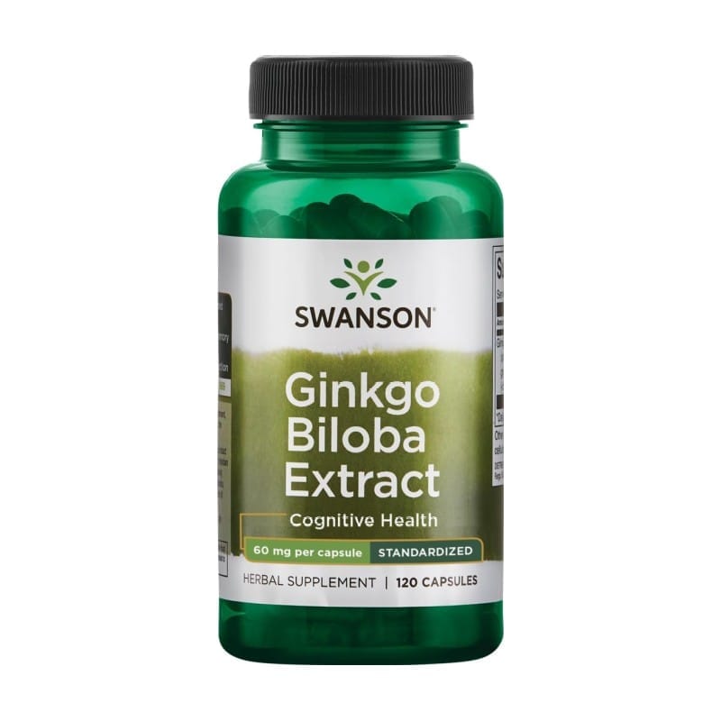 Ginkgo-biloba-extract Swanson, 60 mg (120 capsules)