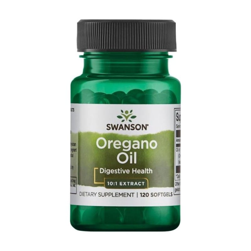 Oregano-olie Swanson (120 softgels)