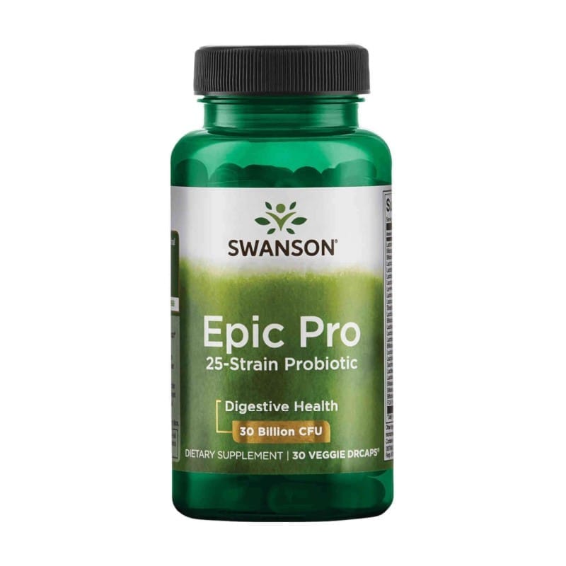Epic Pro – Probioticum met 25 stammen Swanson, 30 miljard CFU (30 capsules)