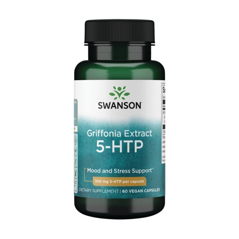 5-HTP uit griffonia Swanson, 100 mg (60 capsules)