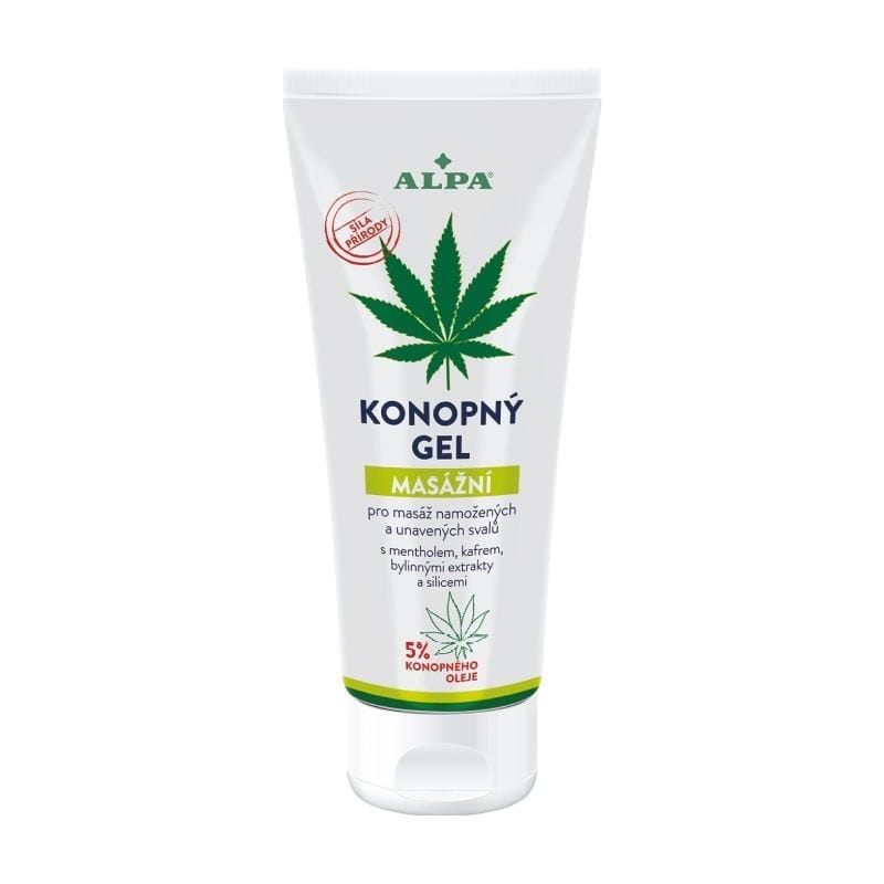 Alpa massagegel met hennep (100 ml)