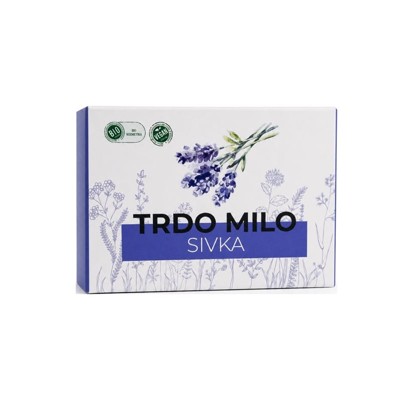 Biologische harde zeep met lavendel Cvetka (100 g)