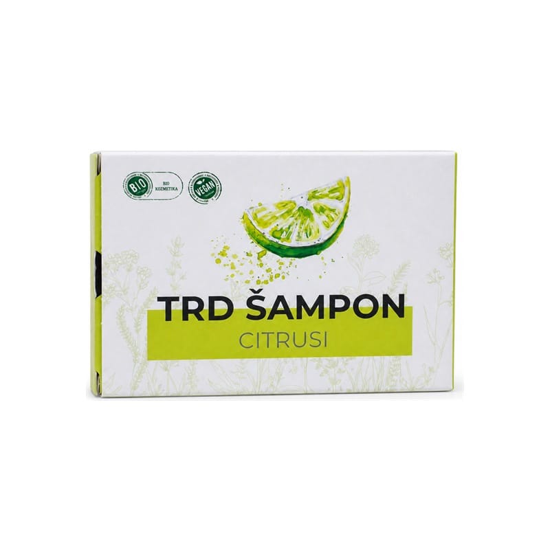 Biologische vaste shampoo met citrus Cvetka (100 g)