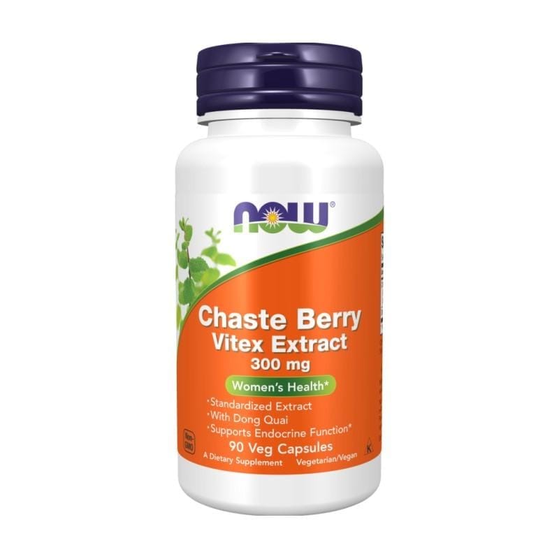 Monnikspeperextract NOW, 300 mg (90 capsules)
