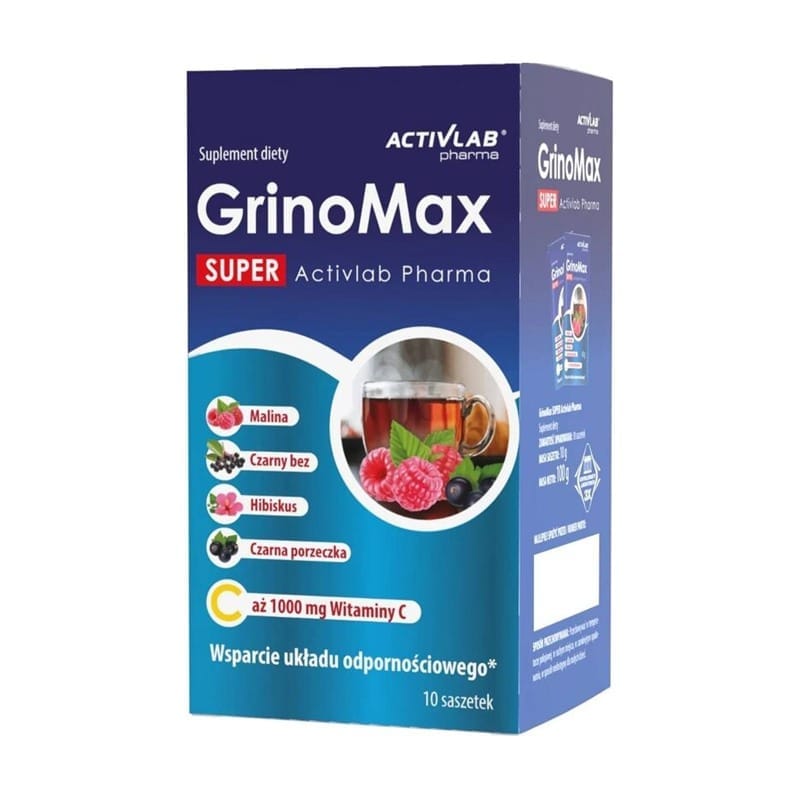 Drank voor de weerstand – GrinoMax Super Activlab Pharma (10 sachets)