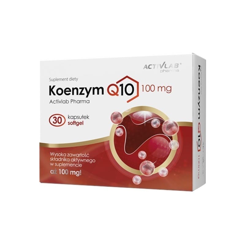 Co-enzym Q10 Activlab Pharma, 100 mg (30 softgels)