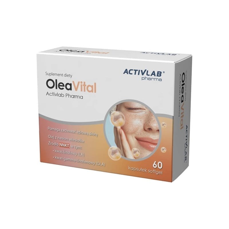 Teunisbloemolie OleaVital Activlab Pharma, 510 mg (60 softgels)