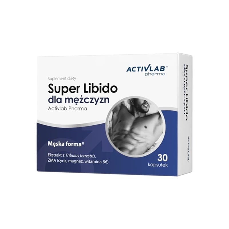 Super Libido voor mannen Activlab Pharma (30 capsules)