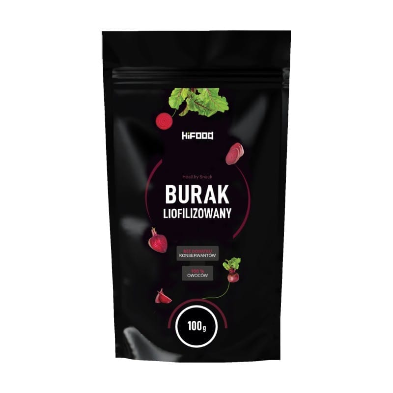 Rode biet in poedervorm – gevriesdroogd HiFOOD (100 g)