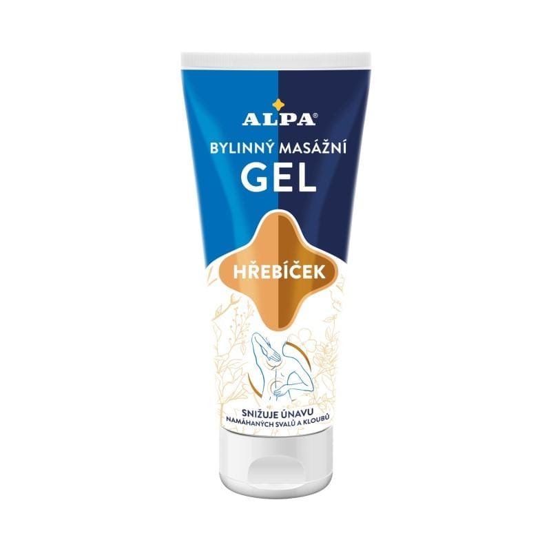Massagegel met kruidnagel voor spieren en gewrichten Alpa (100 ml)
