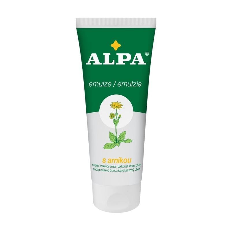 Massage-emulsie met arnica en calendula Alpa (100 ml)