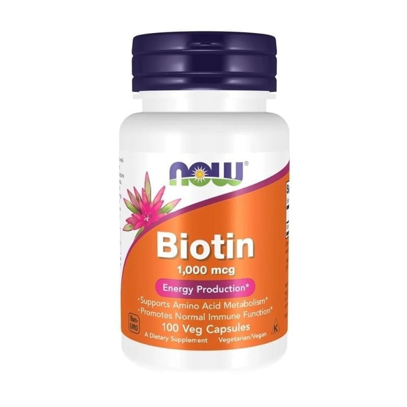 Biotine NOW, 1000 µg (100 capsules)