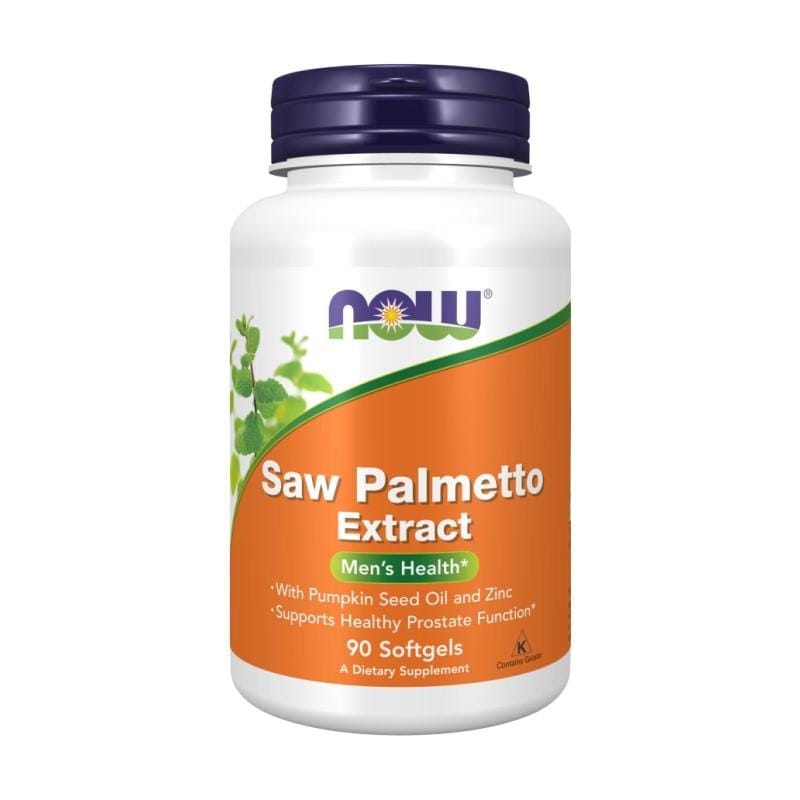 Saw Palmetto-extract NOW (90 softgels)