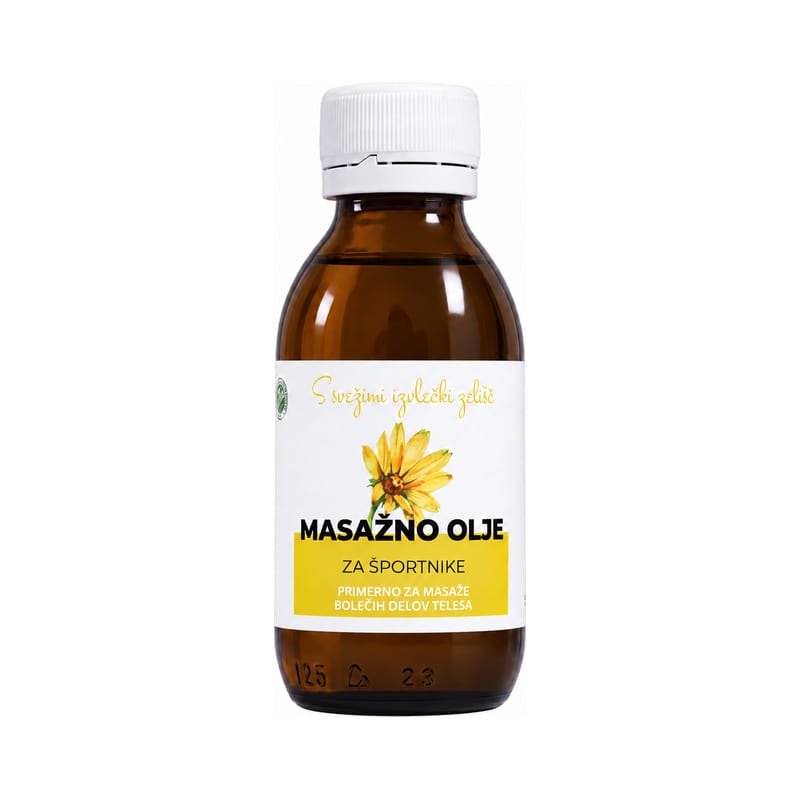 Massageolie voor sporters Cvetka (125 ml)