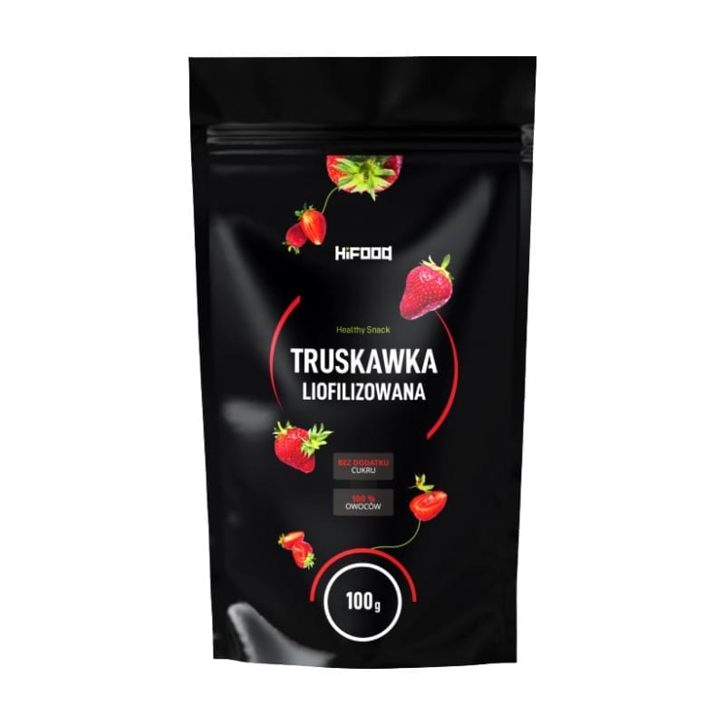 Aardbeien in plakjes – gevriesdroogd HiFOOD (100 g)