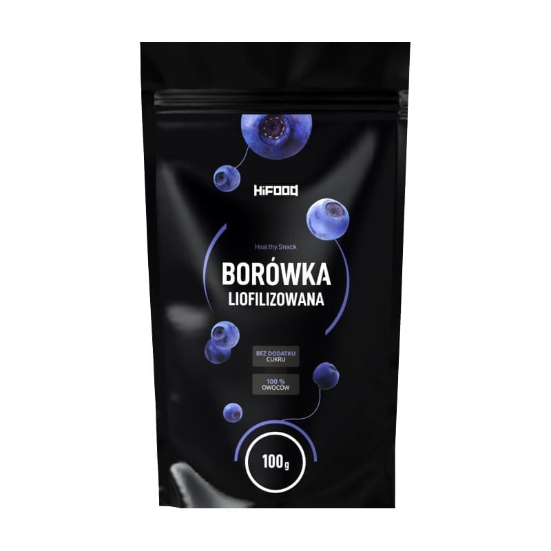 Bosbessenpoeder – gevriesdroogd HiFOOD (100 g)