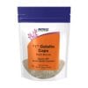 Lege gelatinecapsules maat 1 NOW (500 capsules)