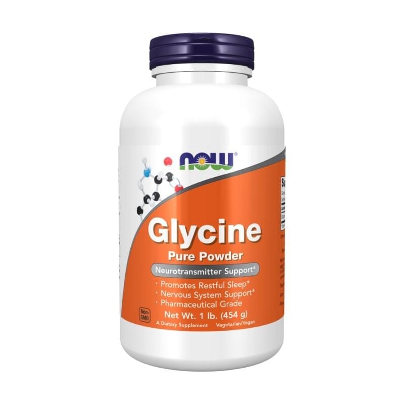 Glycine in poedervorm NOW (454 g)