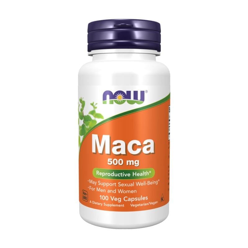 Maca NOW, 500 mg (100 capsules)