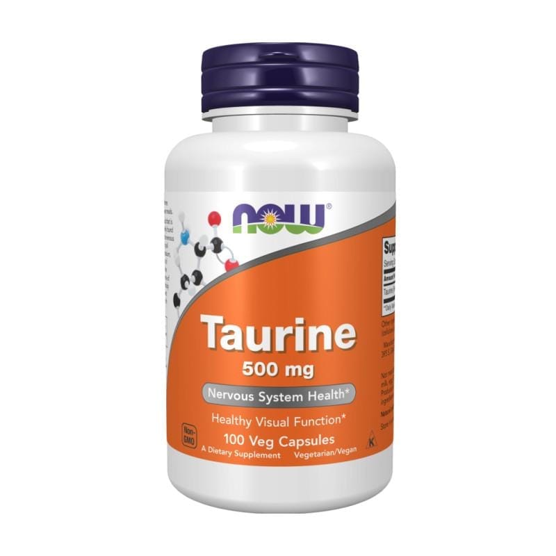 Taurine NOW, 500 mg (100 capsules)