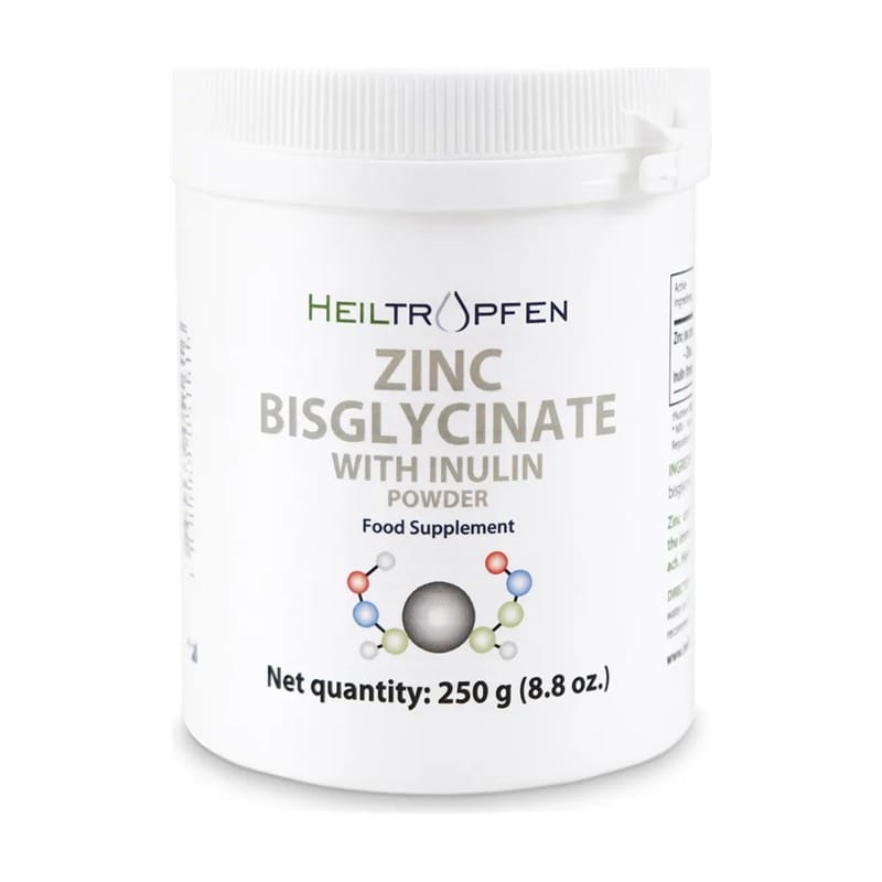 Zinkbisglycinaat met inuline in poedervorm Heiltropfen (250 g)