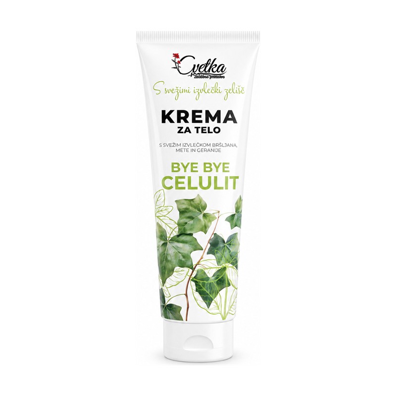 Kruidencrème voor het lichaam Bye-bye cellulite Cvetka (125 ml)